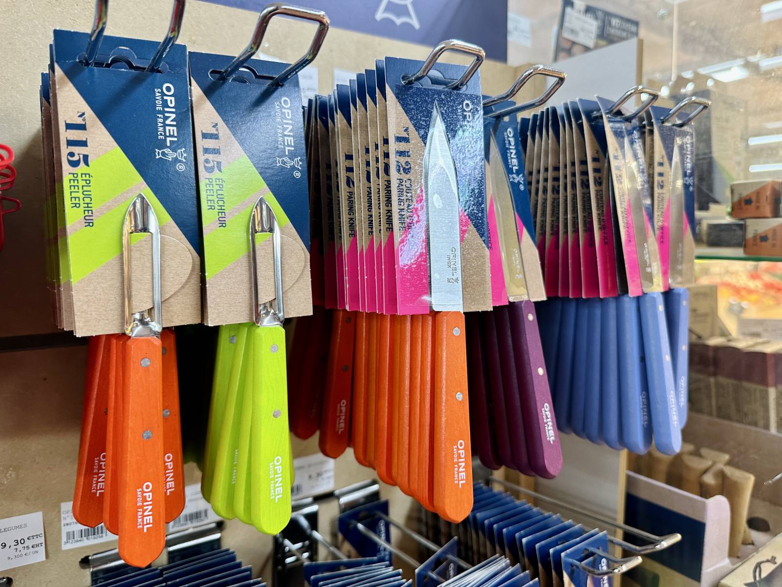 couteaux de la marque Opinel à La Crau proche de Hyères dans Le Var 